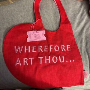 Romeo and Juliet tote bag